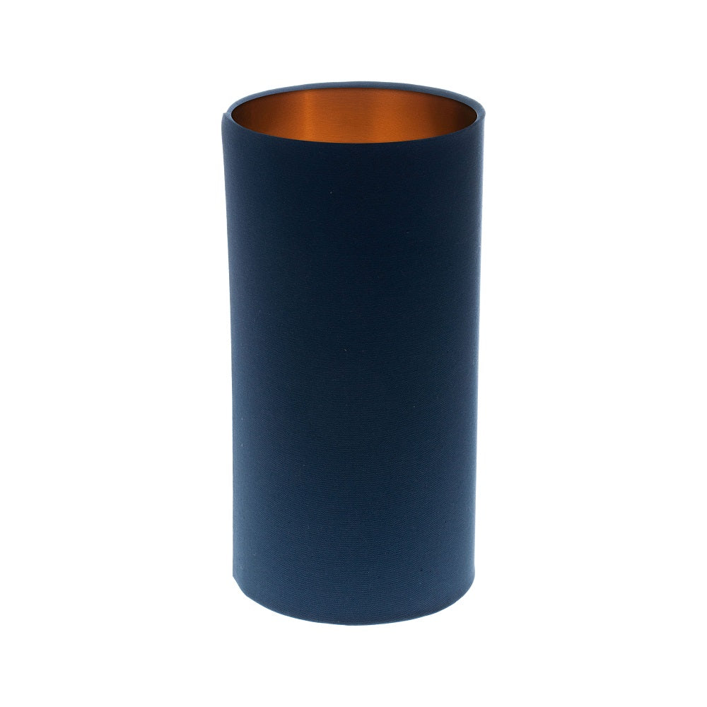 Regal Blue Tall Drum Lampshade