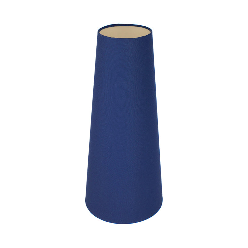 Regal Blue Tall Tapered Lampshade