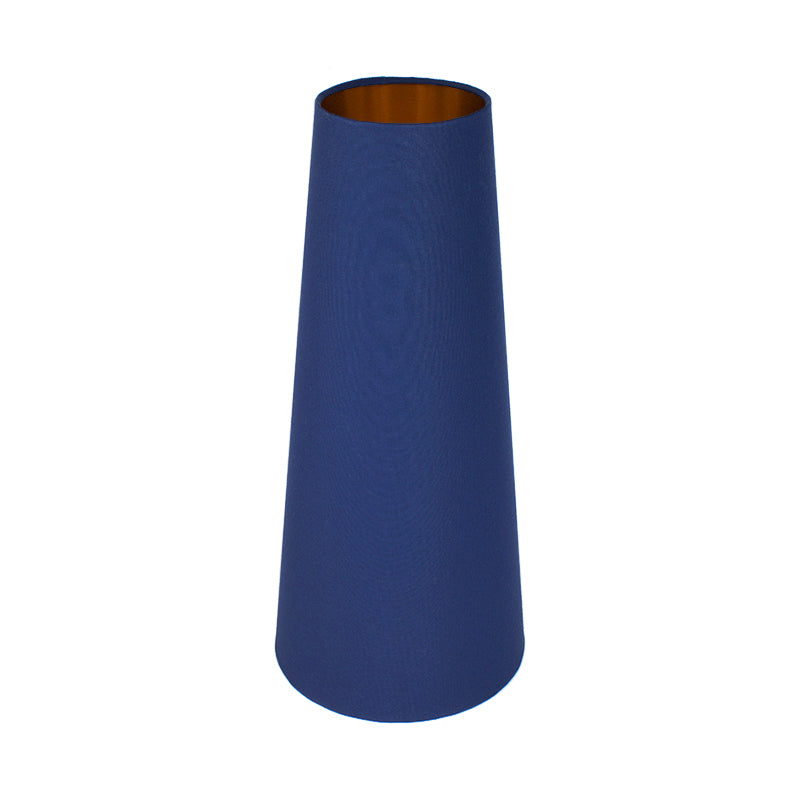 Regal Blue Tall Tapered Lampshade