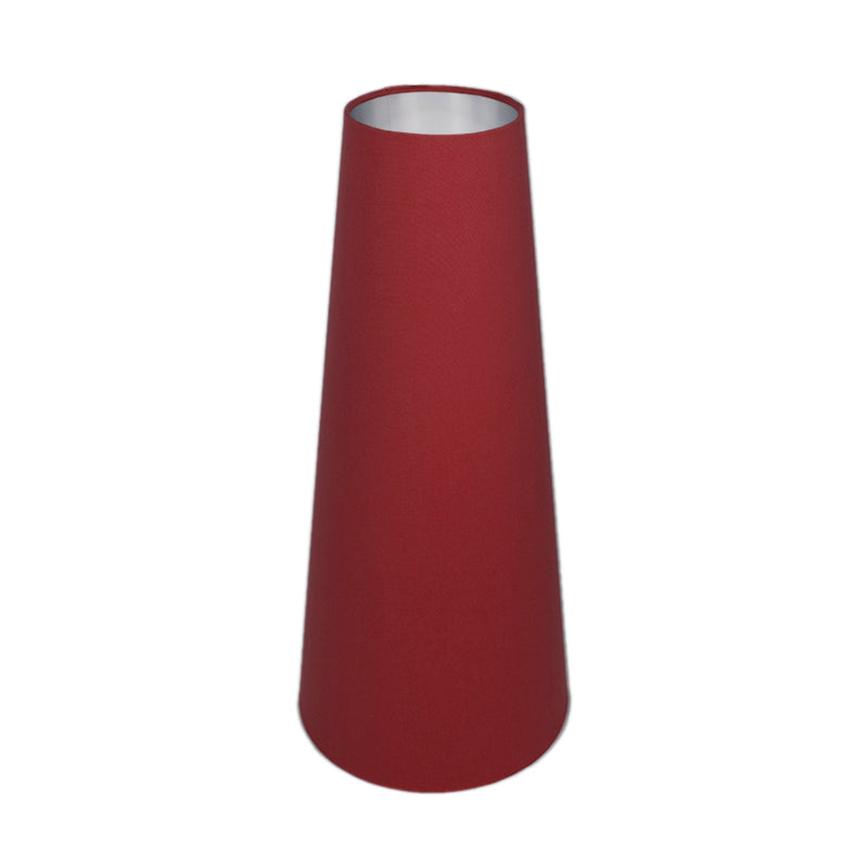 Raspberry Red Tall Tapered Lampshade
