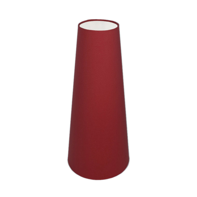 Raspberry Red Tall Tapered Lampshade