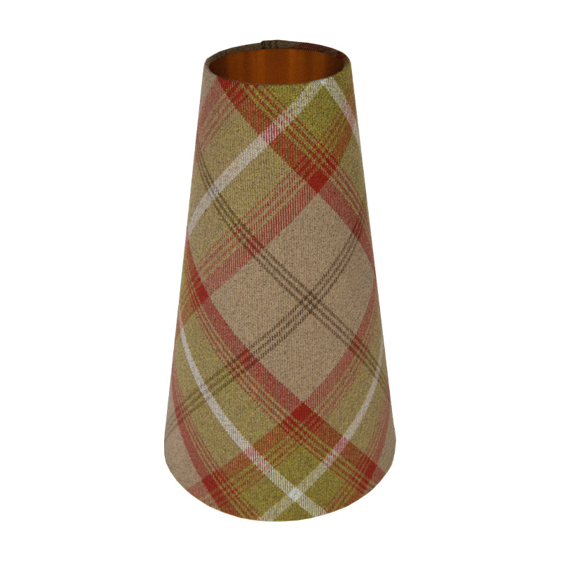 Balmoral Rust Tall Tapered Lampshade