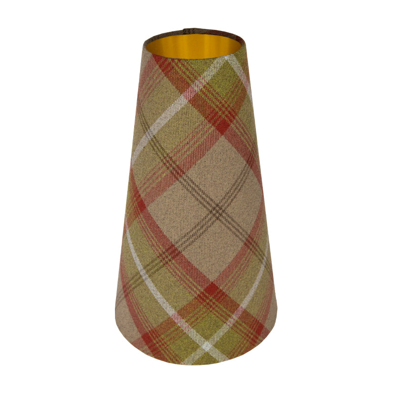 Balmoral Rust Tall Tapered Lampshade