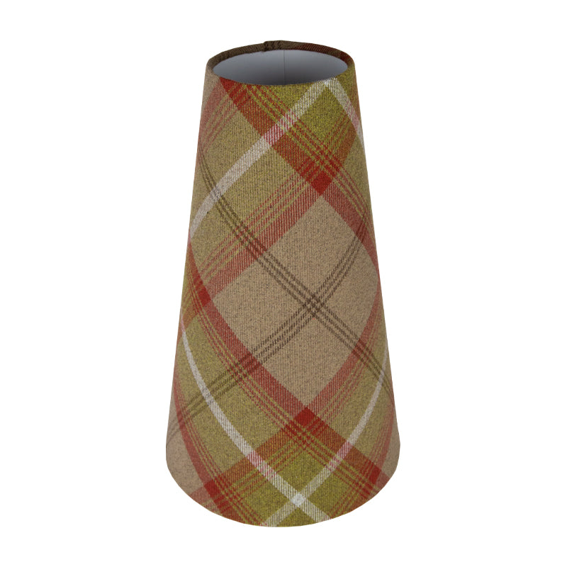 Balmoral Rust Tall Tapered Lampshade