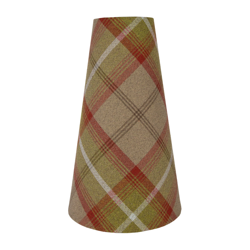 Balmoral Rust Tall Tapered Lampshade