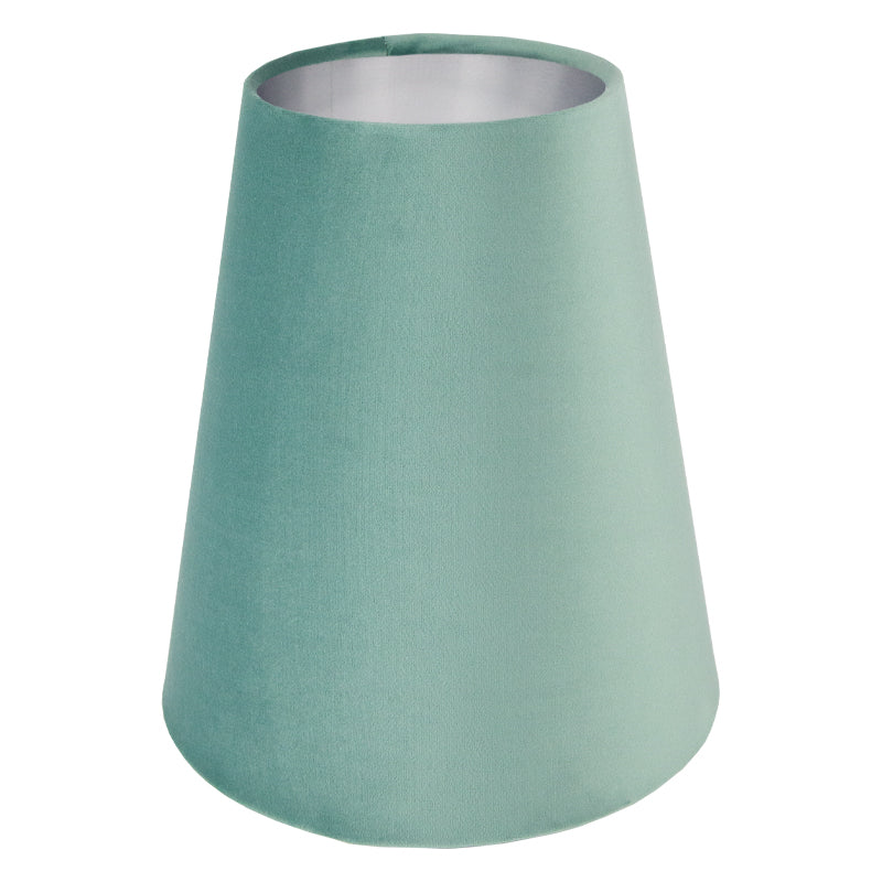 Seafoam Velvet Tall Empire Lampshade