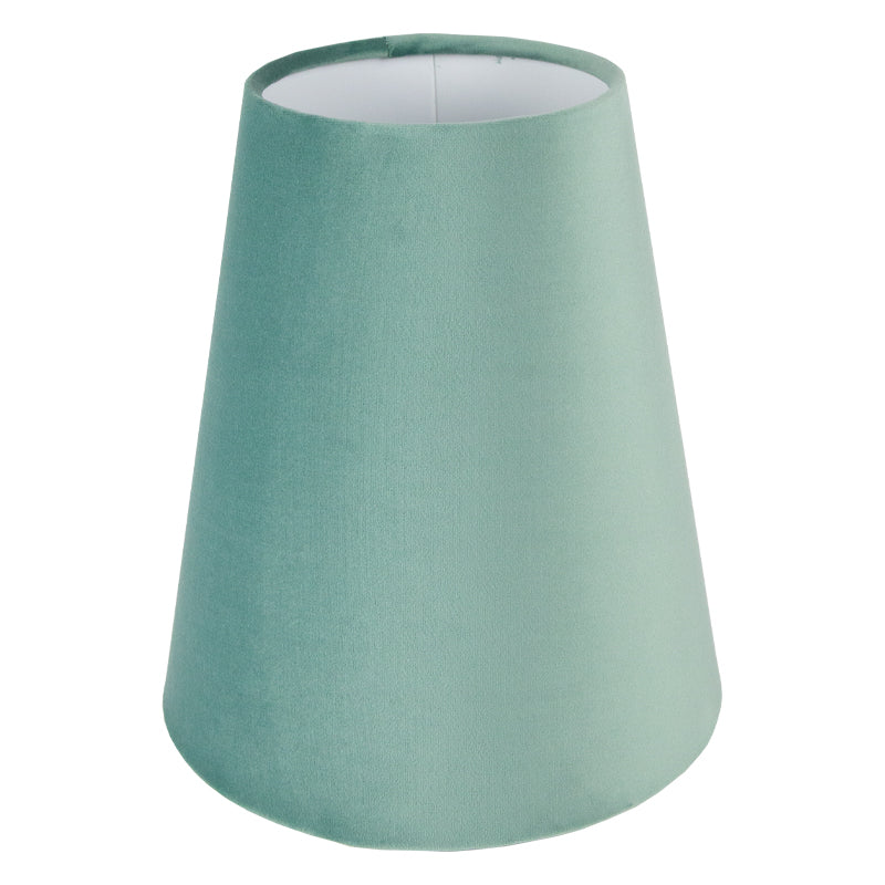 Seafoam Velvet Tall Empire Lampshade