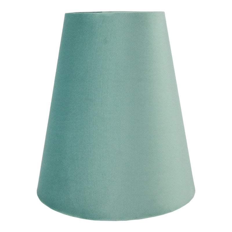 Seafoam Velvet Tall Empire Lampshade