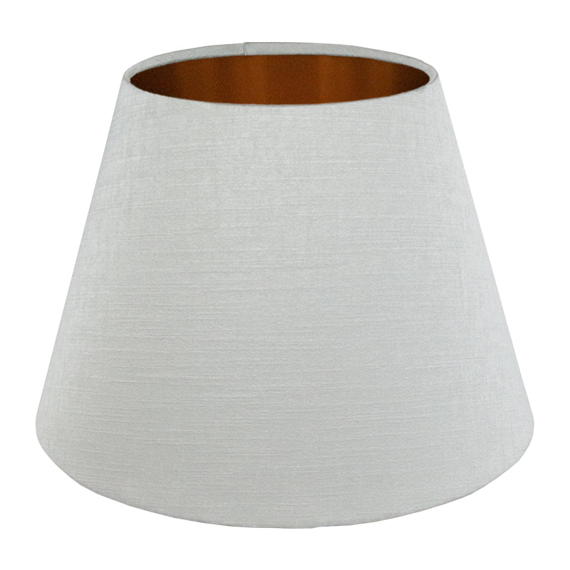 Dove Grey Satin Empire Lampshade