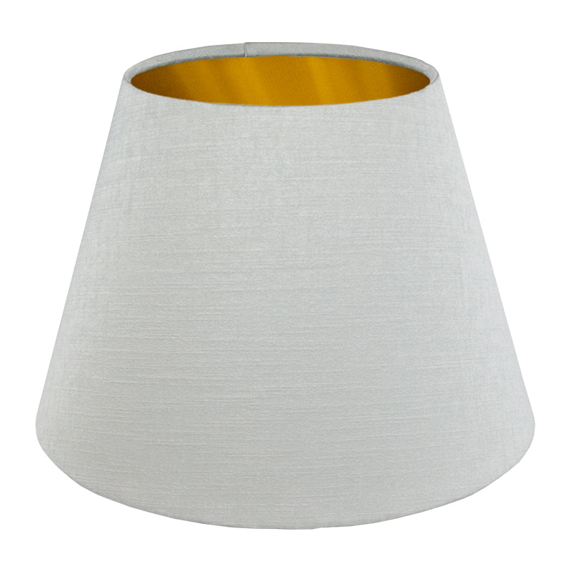 Dove Grey Satin Empire Lampshade