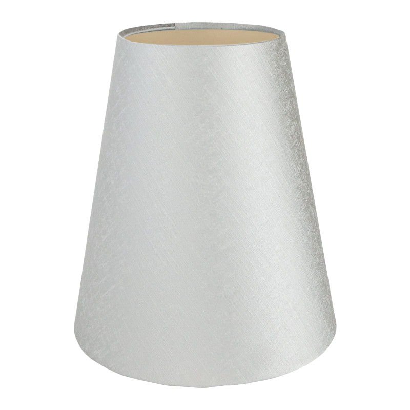 Dove Grey Satin Tall Empire Lampshade