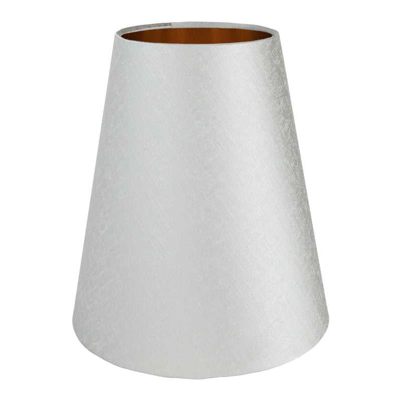 Dove Grey Satin Tall Empire Lampshade