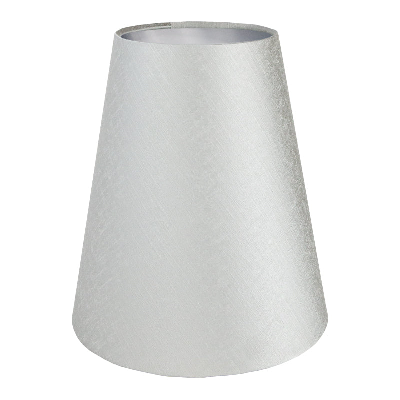Dove Grey Satin Tall Empire Lampshade