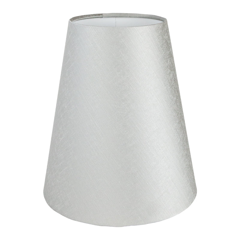 Dove Grey Satin Tall Empire Lampshade
