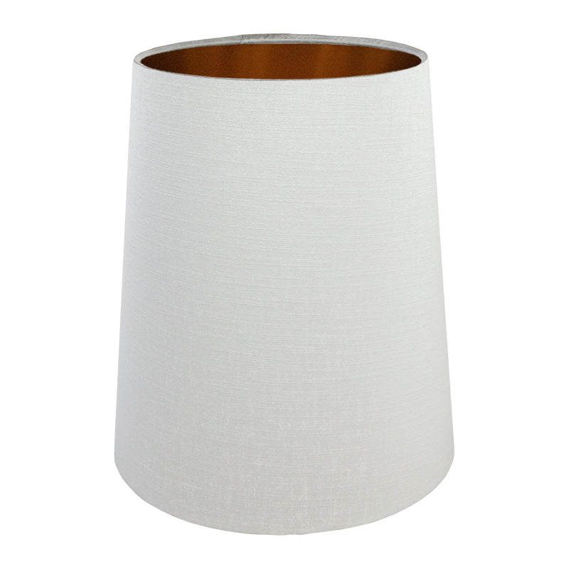 Dove Grey Satin Tall French Drum Lampshade