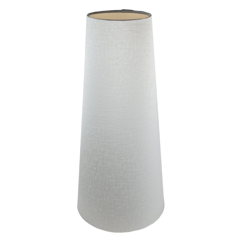Dove Grey Satin Tall Tapered Lampshade