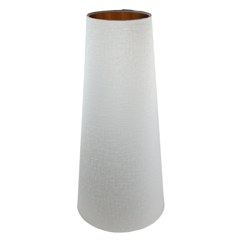 Dove Grey Satin Tall Tapered Lampshade