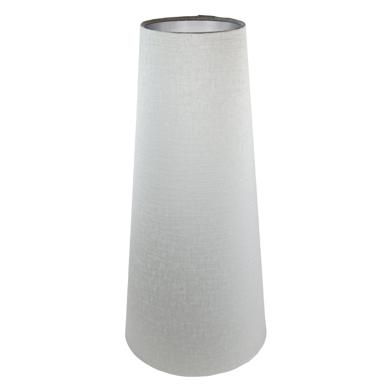 Dove Grey Satin Tall Tapered Lampshade