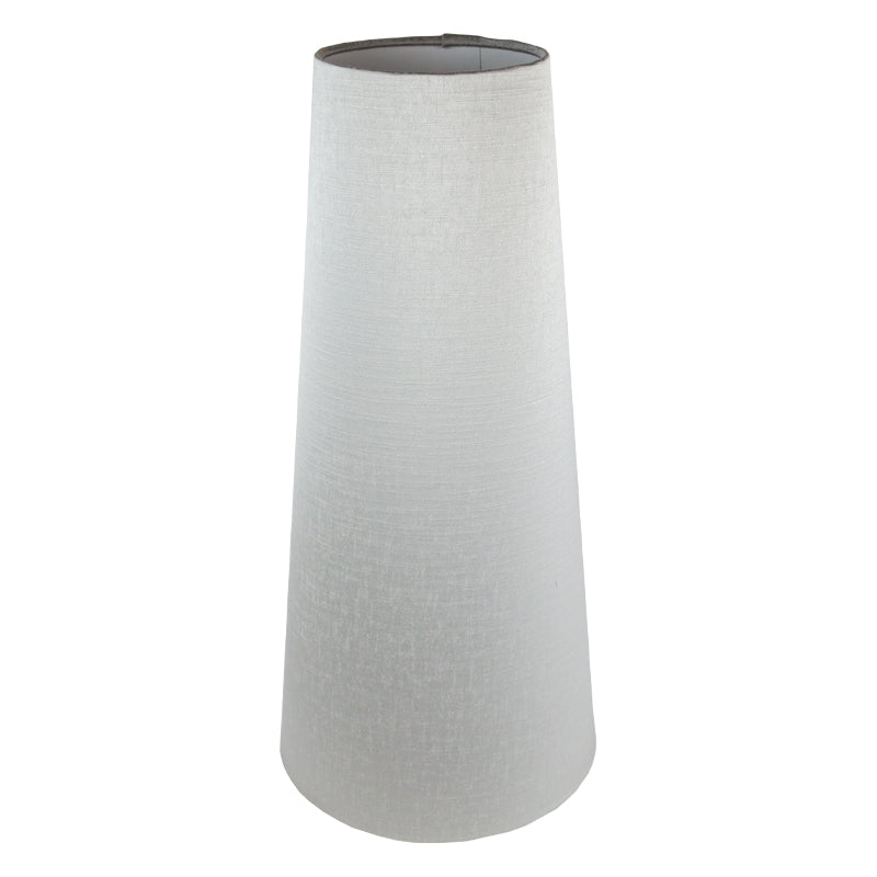Dove Grey Satin Tall Tapered Lampshade