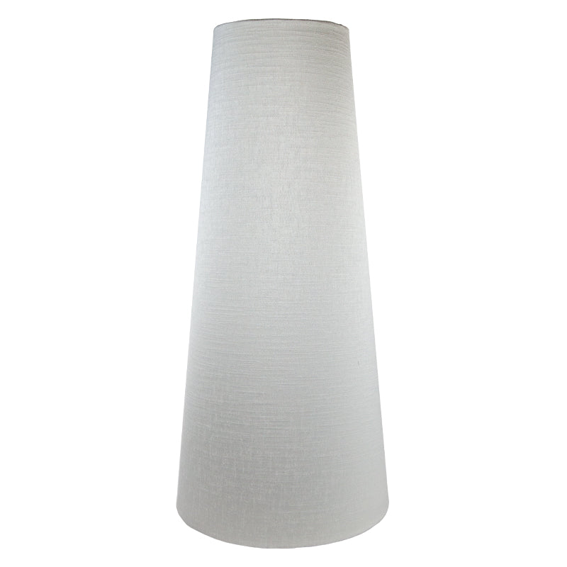 Dove Grey Satin Tall Tapered Lampshade