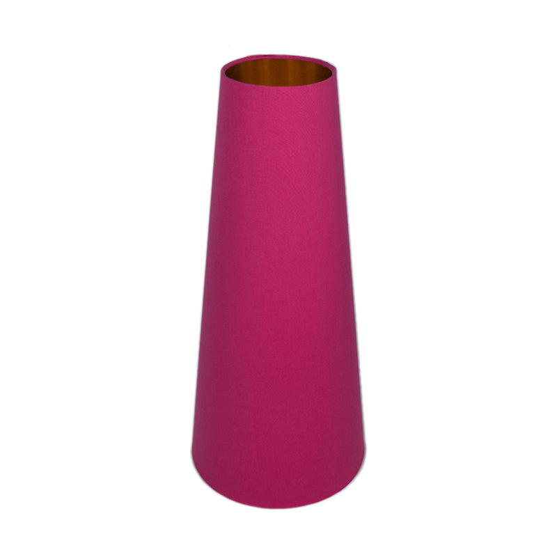 Sorbet Bright Pink Tall Tapered Lampshade