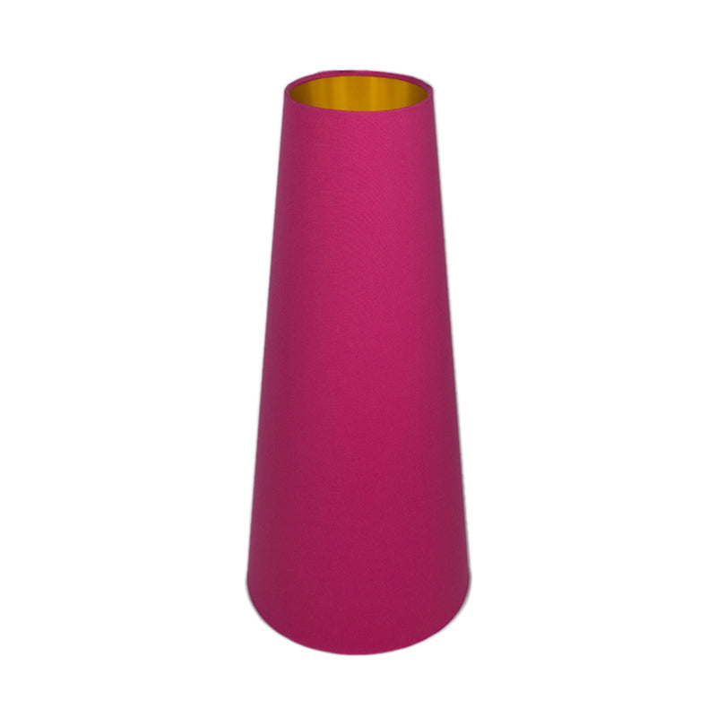 Sorbet Bright Pink Tall Tapered Lampshade