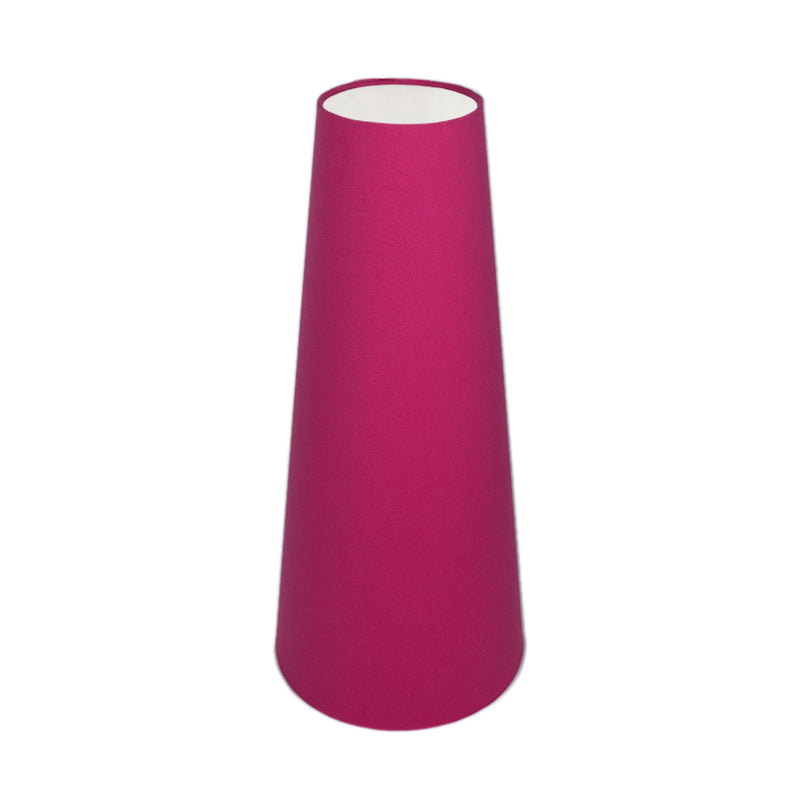 Sorbet Bright Pink Tall Tapered Lampshade