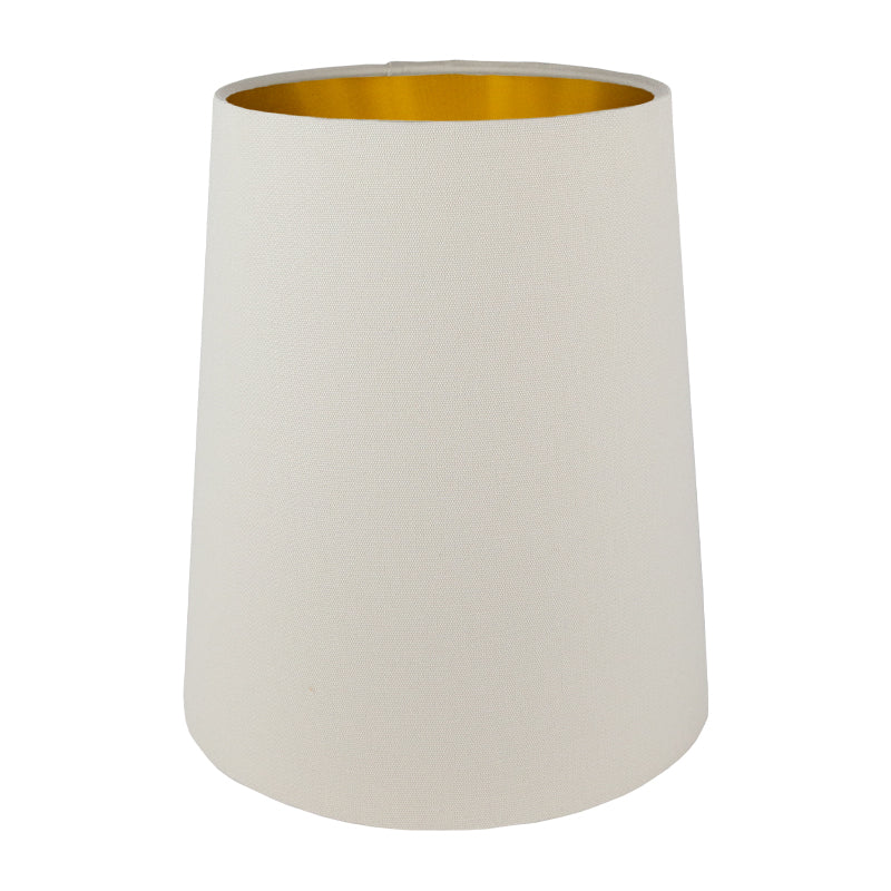 Stone Cotton Tall French Drum Lampshade