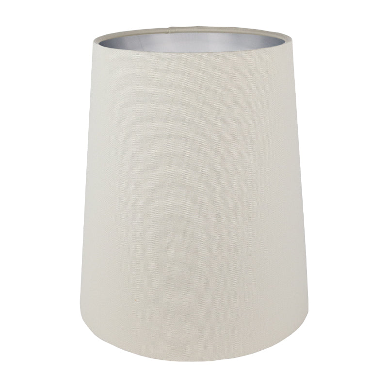 Stone Cotton Tall French Drum Lampshade