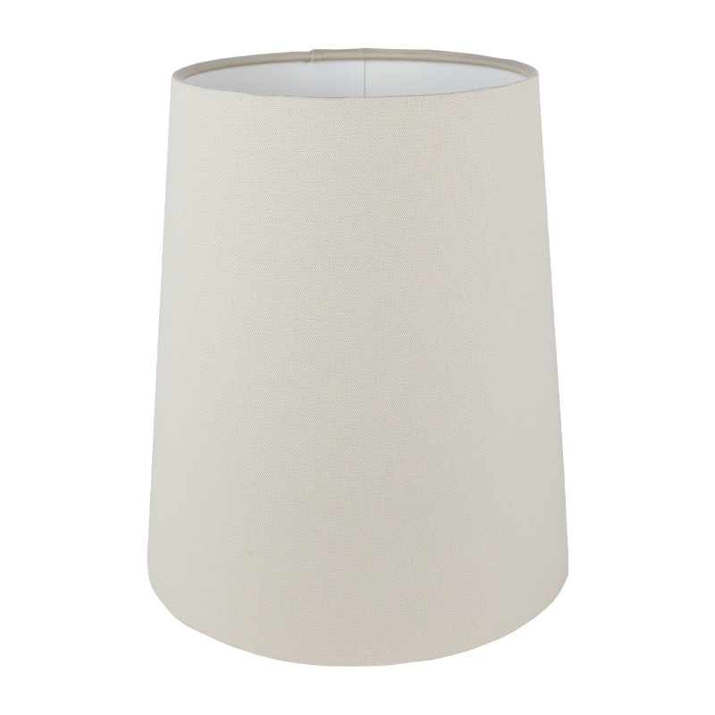 Stone Cotton Tall French Drum Lampshade