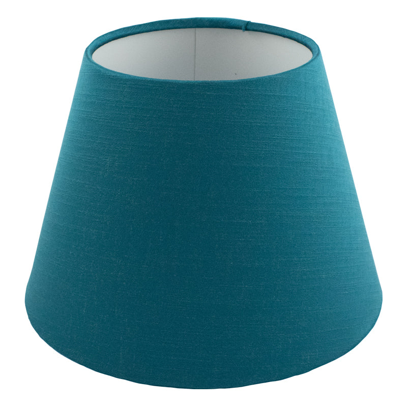 Teal Satin Empire Lampshade