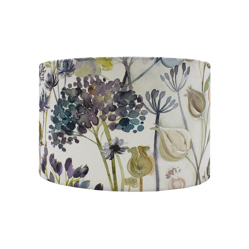 Voyage Hedgerow Blue Oval Lampshade