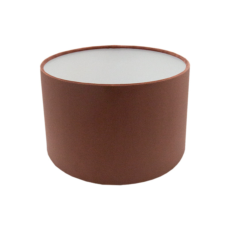 Blush Pink Velvet Drum Lampshade