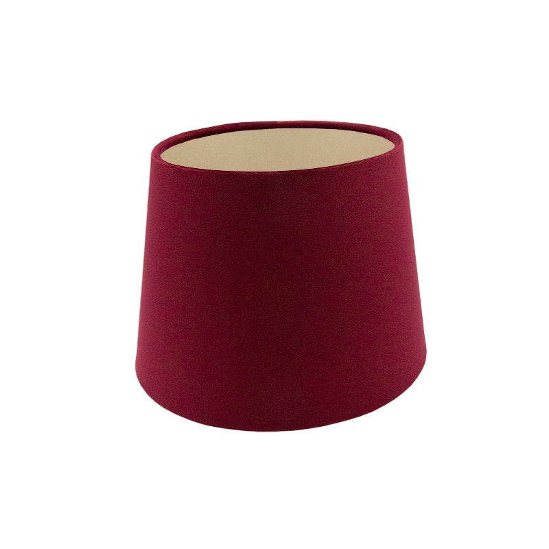 Red Velvet French Drum Lampshade