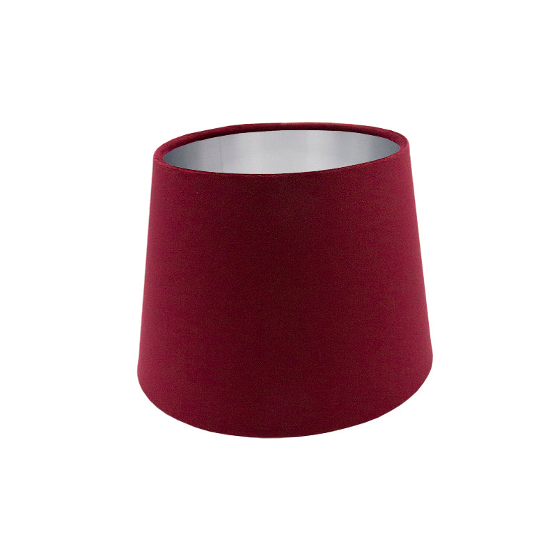 Red Velvet French Drum Lampshade