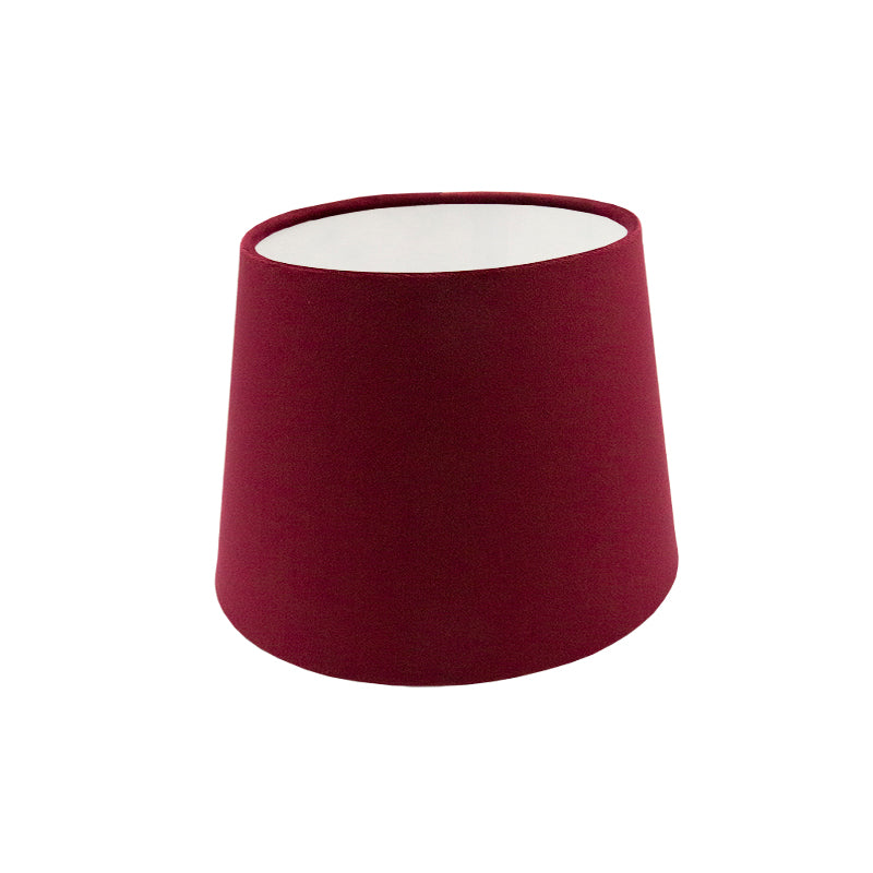 Red Velvet French Drum Lampshade
