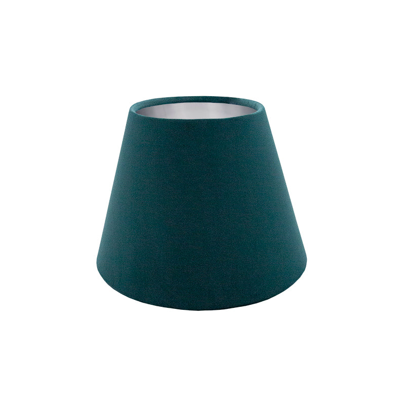 Teal Velvet Empire Lampshade