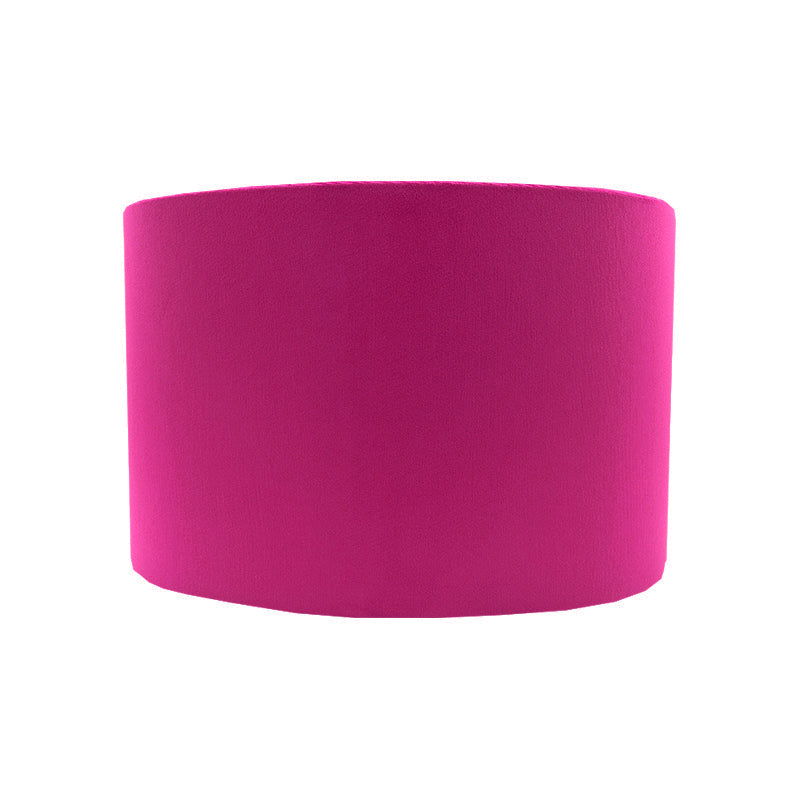 Fuchsia Bright Pink Velvet Oval Lampshade