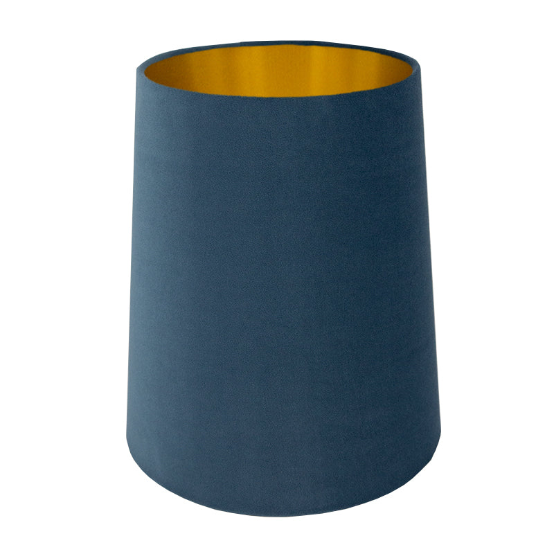 Wedgewood Velvet Tall French Drum Lampshade