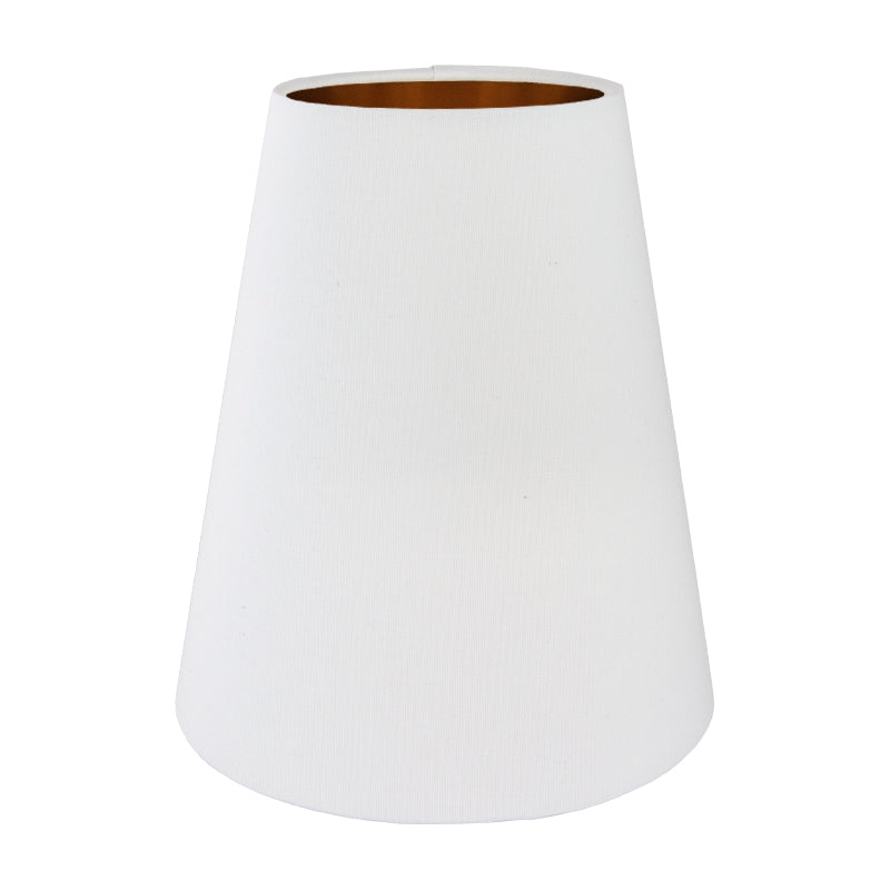 White Cotton Tall Empire Lampshade