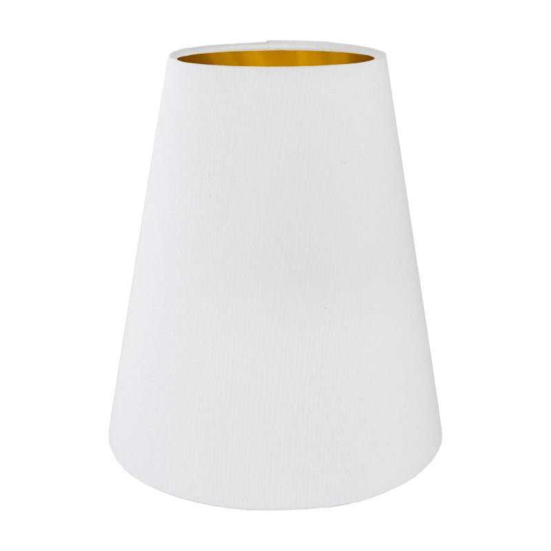 White Cotton Tall Empire Lampshade