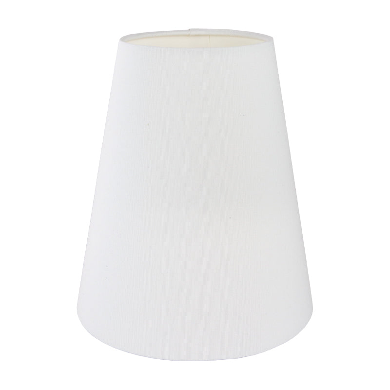 White Cotton Tall Empire Lampshade
