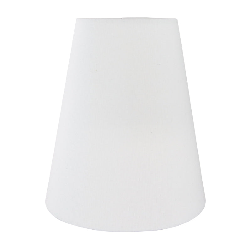 White Cotton Tall Empire Lampshade