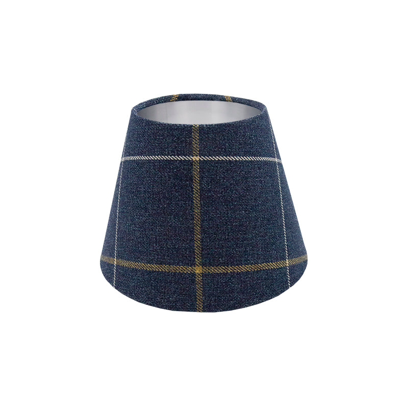 Winsford Navy Blue Tartan Empire Lampshade