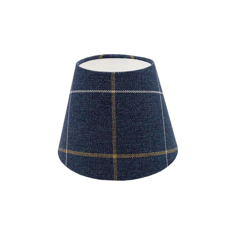 Winsford Navy Blue Tartan Empire Lampshade