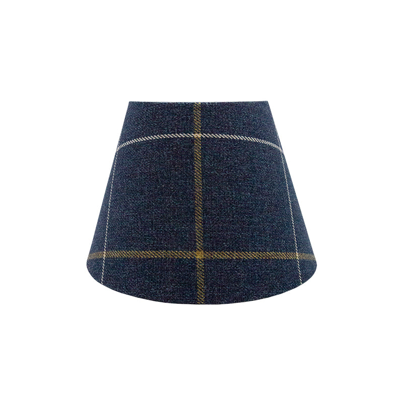 Winsford Navy Blue Tartan Empire Lampshade