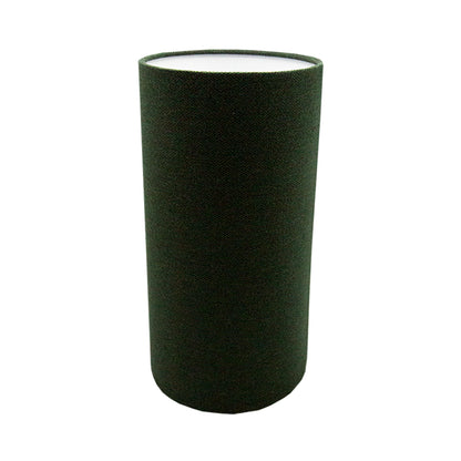 Toad Green Herringbone Tall Drum Lampshade