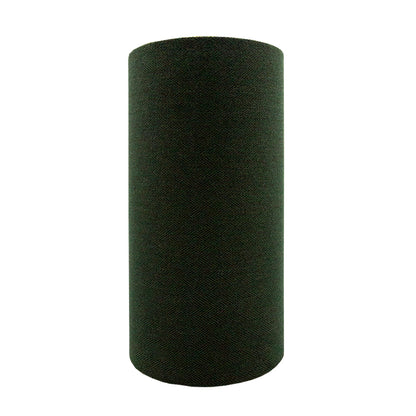 Toad Green Herringbone Tall Drum Lampshade