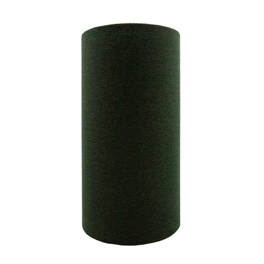 Toad Green Herringbone Tall Drum Lampshade