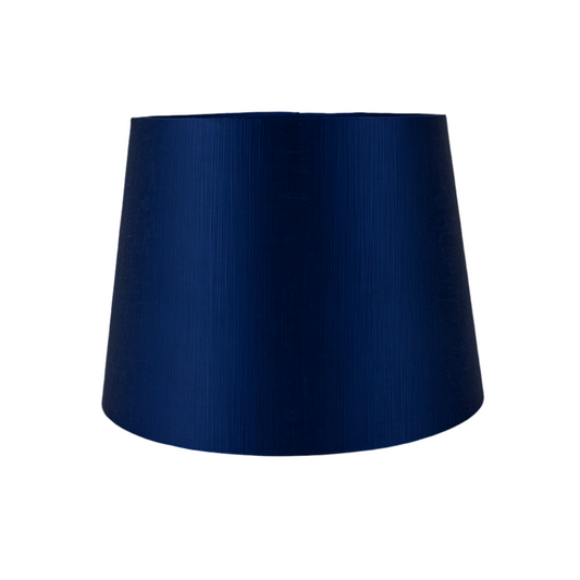 Midnight Blue Satin French Drum Lampshade